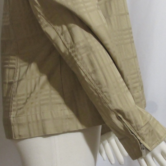 Ladies COLDWATER CREEK Tan Stretch Jacket Size M - Picture 4 of 5